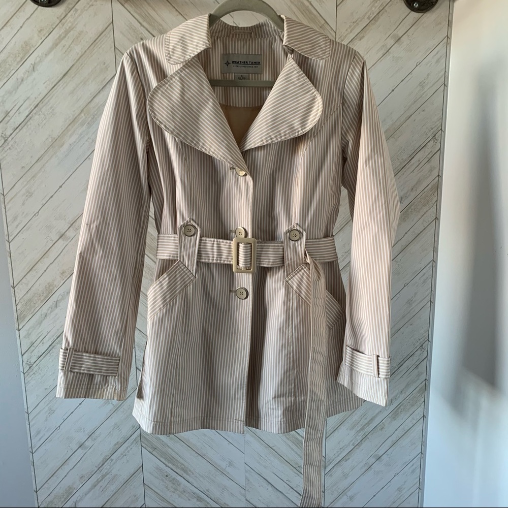 Weather Tamer Stripped Jacket
